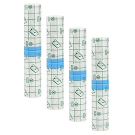 LIANRISES 4 Stück 15cm x 1m Tattoo Folie Heilung Second Skin, Wasserdichte Pflaster Wasserfest Frisches, Transparenz, für Schwimmen, Duschen, Wunden