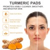 Asheyya 55 PCS Turmeric and Kojic Acid Cleansing Pads, Turmeric