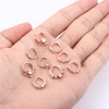 Drperfect 9PCS 16G Septum Rings Opal Daith Earrings Hoop Nose