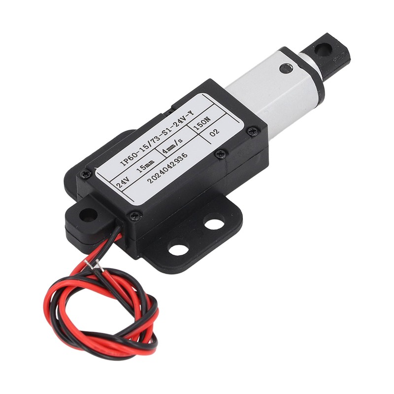Mini Electric Linear Actuator 15mm Stroke 150N Thrust 4mm/s Speed