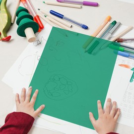 Healifty 10pcs Cross Stitch Drawing Sewing Transfer Paper Washable Cross Copy Paper Carbon Graphite Copy Paper Sewing Tracing Paper Sewing Transfer Paper for Patterns The Fabric Printable