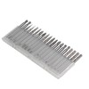 Carbide Burrs Set JESTUOUS 1/8 Shank Diameter Double Cut Tungsten
