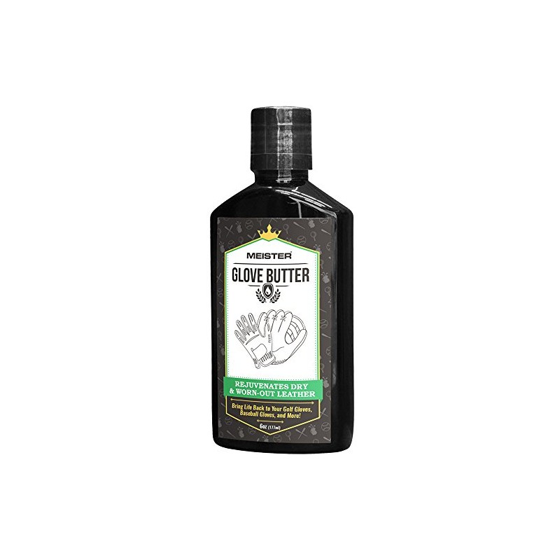 Meister Glove Butter (6 oz.) - Rejuvenates Golf Gloves, Baseball