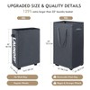 DOKEHOM 90L X-Large Laundry Basket with Removable Wash Bag on