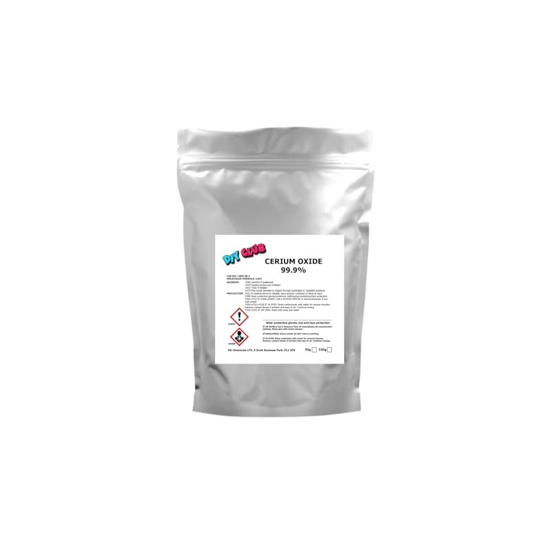 Cerium Oxide 100g - Fine Grade Glass Polishing Powder Scratch
