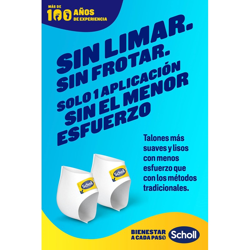 Scholl Expert Care exfoliating mask for heels 1 u