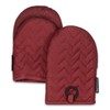 Frigidaire Kelly 2-Pack Cotton and Neoprene Mini Oven Mitts, Heat