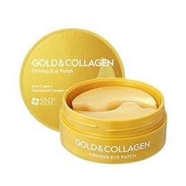 SNP 골드 콜라겐 퍼밍 아이 패치 60매 SNP Gold Collagen Firming Eye Patch 60 Sheets