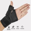 LQSCJS Thumb Brace Adjustable Thumb Orthosis Left, Ergonomic Thumb Brace