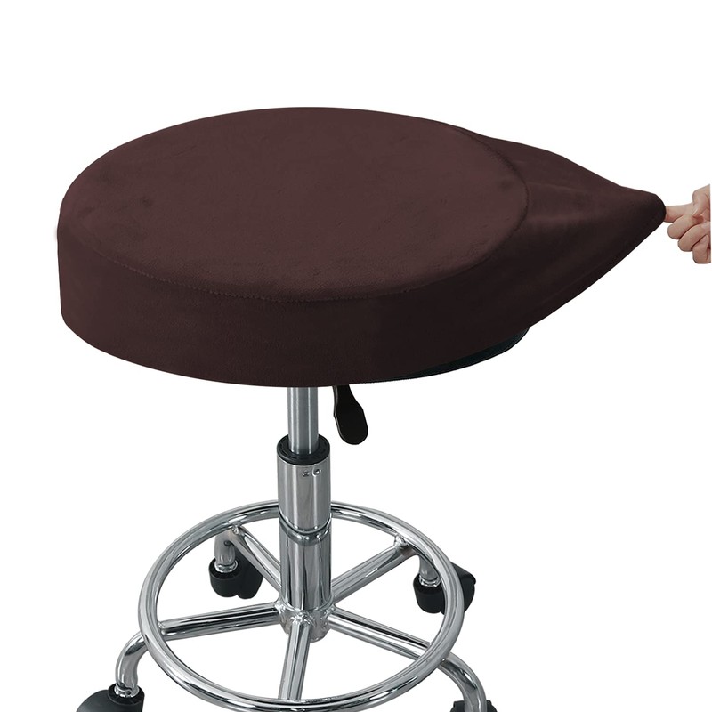 GAMUKAI 2 Pack Round Bar Stool Covers – Stretchable Round