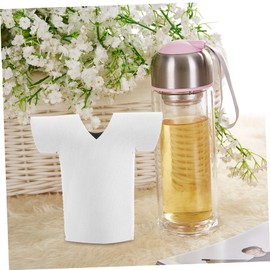 CIYODO 4Pcs Shirt Shaped Bottle Sleeves Insulated T Shirt Bottle Covers for Sports Beach and Parties Fun Craft Decoration