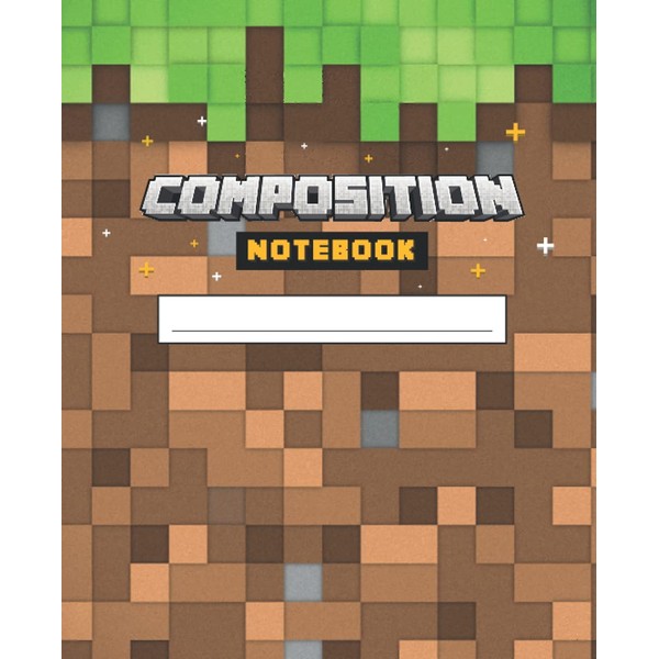 Kids Composition Notebook : 7.5 X 9.25 Wide-Rules - 100