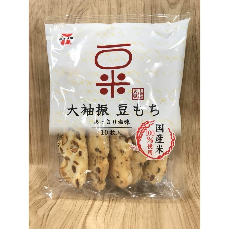 Iwatsuka Osodefuri Mamemochi 3.88 oz. (110g) (11g x 10 sheets)
