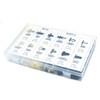 ANCLLO 292Pcs Car Plastic Rivets Fasteners Push Type Pin Rivets