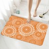 Zynthor Bath Mat Quick Dry Absorbent Bathroom Rugs Rubber Non