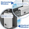 BLHLA 4 Sets Sliding Window Locks for Up and Down