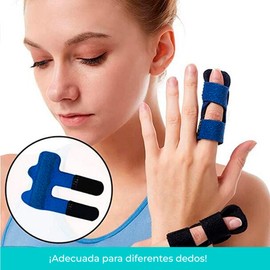 SEVEN MINE Solución para el Dedo en Gatillo: Férula para Inmovilización y Alivio (Azul)