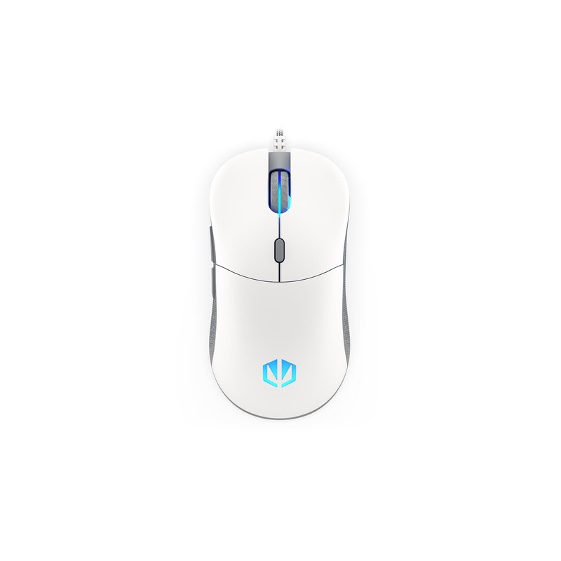 ENDORFY GEM Plus Onyx White Gaming Mouse RGB, Ultralight Wired