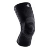 BAUERFEIND Unisex Adult Knee Support, Knee Sports Bandage, All Black,