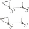 Savage Gear 1x7 Titan Corkscrew Stinger Rubber Fish System Length