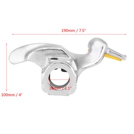 Tyre Changer Duck Head Diameter Disassembly Head Stainless Steel Material Car Tyre Change Holder Demount Duck Repair Tool Tyre Replacement Machine Accessories (30 mm)
