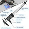 Vernier Calipers Digital Gauge 0-150mm 0-6" Measuring Tool Accuracy for