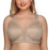 DotVol Women's Full Coverage Minimizer Bra Comfort Wirefree Non Padded
