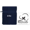 Wash Mitt Set 10 Pieces PREMIUM 100% cotton quality 470gsm,