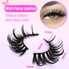 False Eyelashes, Manga Eyelashes, Wet Look, D-curl, Japanese Style, Cosplay,