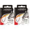 Set: 2 packs of tied hooks carp by Jenzi, all-round