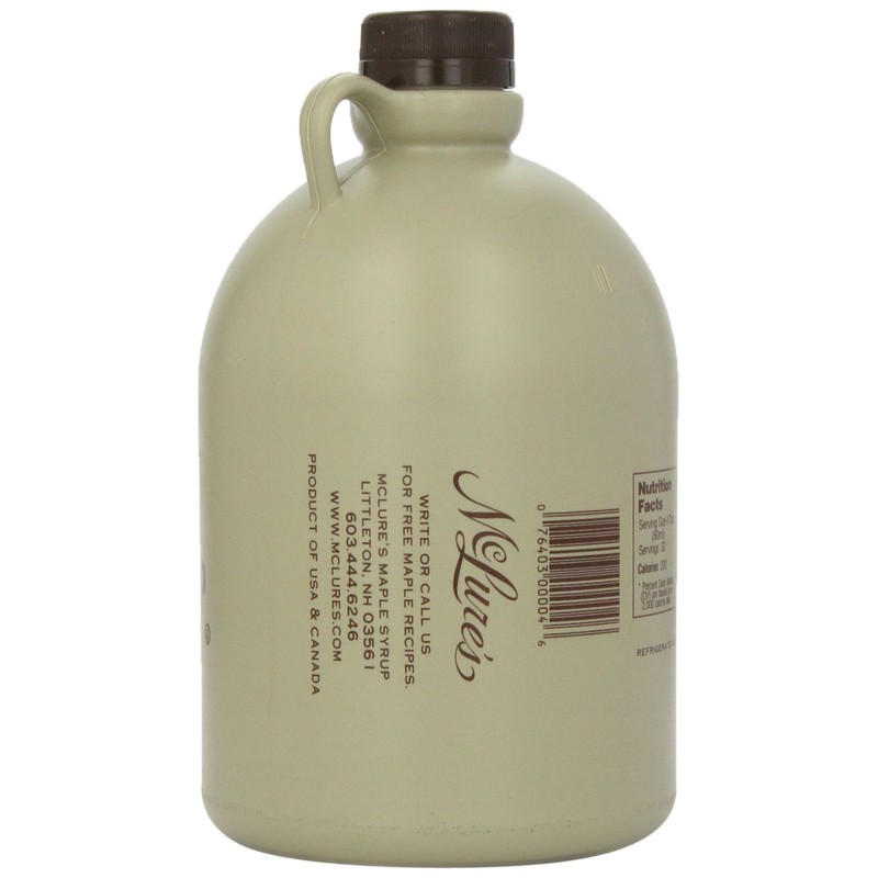 McLure's Pure Maple Syrup, 64 Ounce