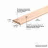 M-D Building Products 85621 1-3/4 in. X 36 in. Unfinished