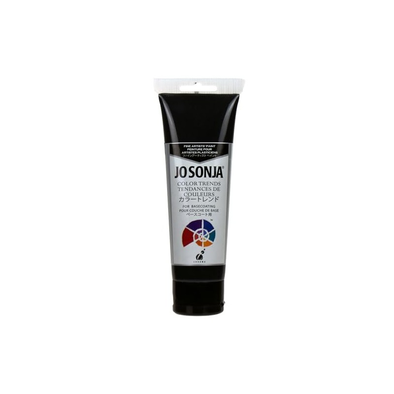 Jo Sonja Color Trends - Charcoal - 4oz Tube