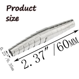 2 Pack Pruner Replacement Springs–Stainless Steel 5.8cm Trimming Scissors Spring for Garden Shears,Bypass Pruners