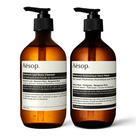 Aesop Reverence Aromatique Hand Wash, Geranium Leaf Body Cleanser | 500mL/16.67oz | Paraben, Cruelty-free & Vegan