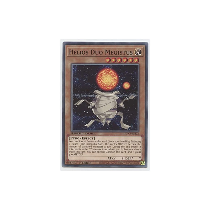 Helios Duo Megistus - SGX3-ENI22 - Common - 1st Edition