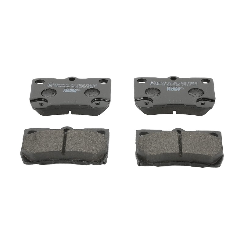 Ferodo FDB4001 Brake Pad Set, disc brake - (set of
