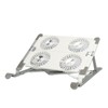 Laptop Stand with Cooling Fan Detachable Adjustable Aluminum Foldable Portable