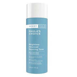 Paula's Choice RESIST Anti Ageing Repairing Facial Toner - Fights Signs of Ageing for Blemished Skin - with Niacinamide & Hyaluronic Acid - Combination Skin to Oily Skin - 118 ml