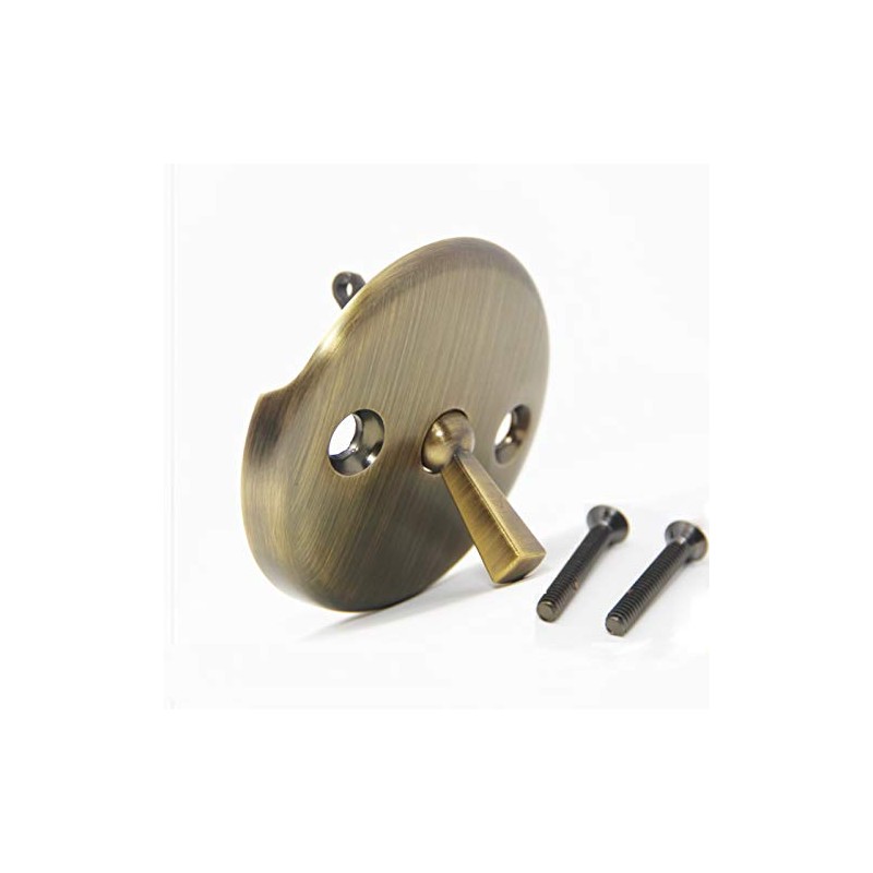 PF WaterWorks PF0960-ABBath Tub/Bathtub Drain Trip Lever Overflow Face Plate