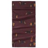 Jack Wolfskin Unisex Children's Print NECKGAITER K Winter Scarf, Boysenberry,