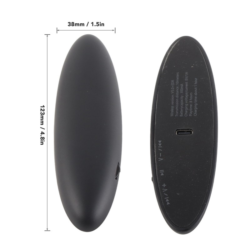 Bone Conduction Bluetooth 5.0+EDR Pillow Speaker Mini Portable Pillow Speaker