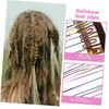 Outanaya Unique Tinsel Hair Extensions 6pc Fairy Clip Set Hair
