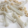 50 x Glass Filled Reinforced Super Nylon Hex Head, M3