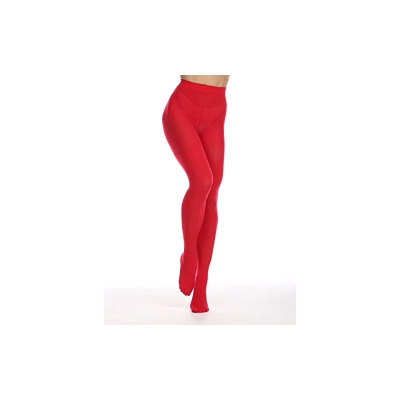 EVERSWE 80D Microfibre Women's Tights, red