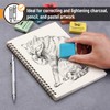 Mr. Pen- Kneaded Eraser Bulk, 18 Pack, Colorful, Kneaded Erasers