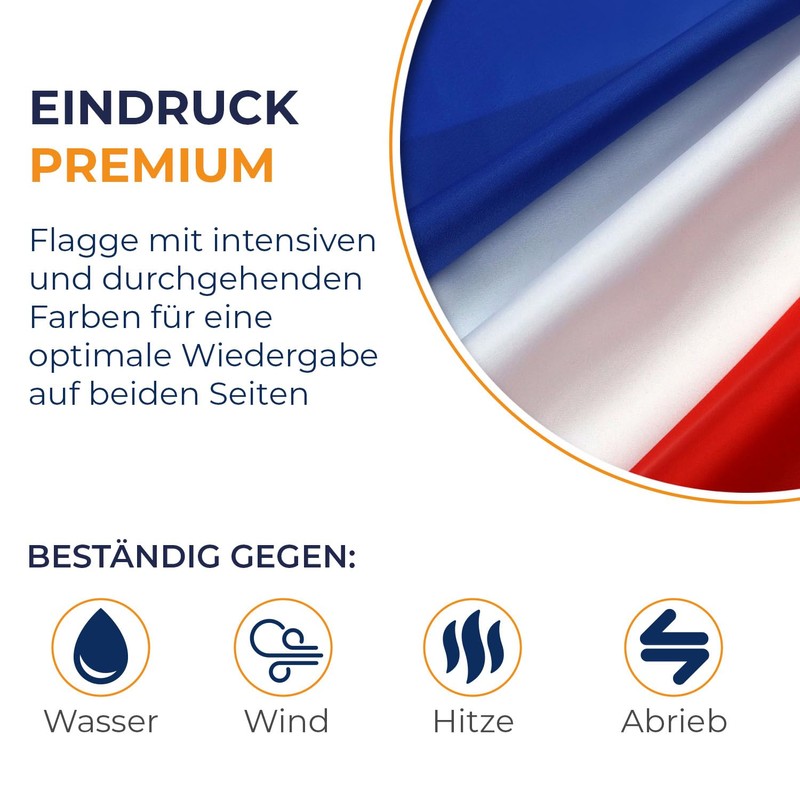 AZ FLAG - Flagge Frankreich - 150x90 cm - Französische