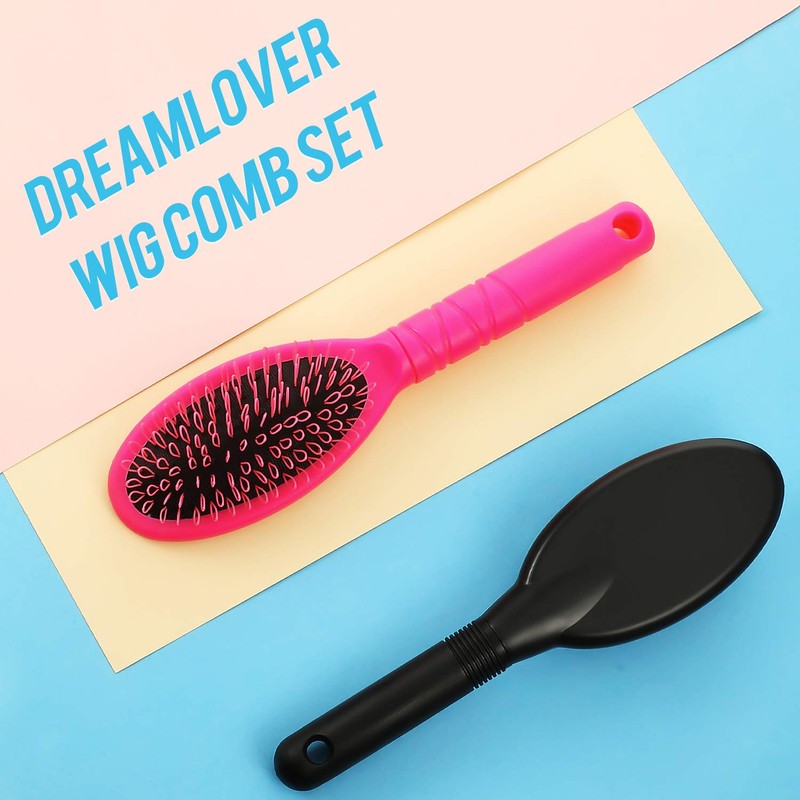 Juego de 2 cepillos de extensiones de cabello para peinar,