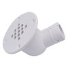 T-H Marine Cockpit Scupper Drain, UV-Stabilized Polymer Marine Drain Fitting