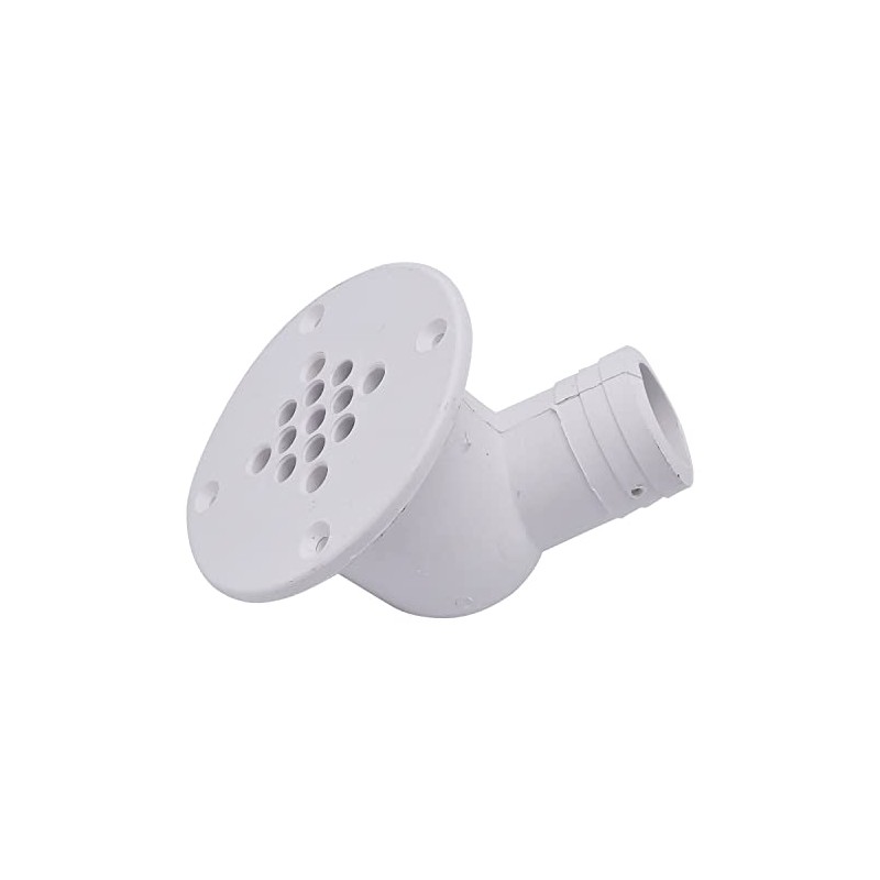 T-H Marine Cockpit Scupper Drain, UV-Stabilized Polymer Marine Drain Fitting